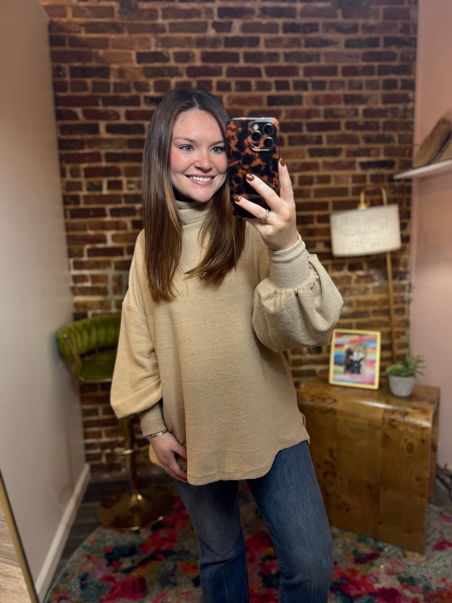 Jamie Sweater in Beige