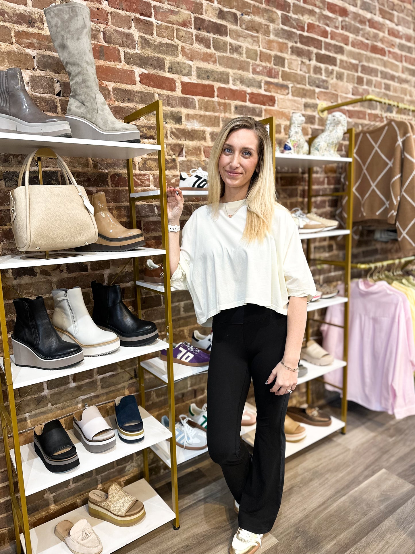 Reese Top in Off White