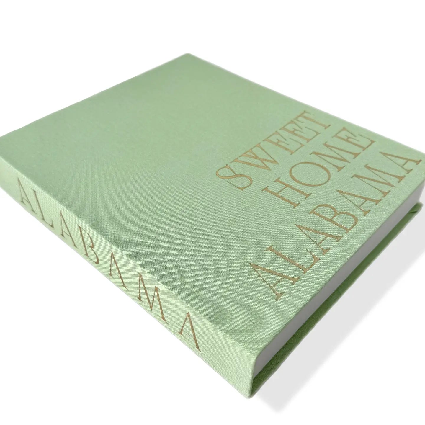 Sweet Home Alabama Green Keepsake Book Box