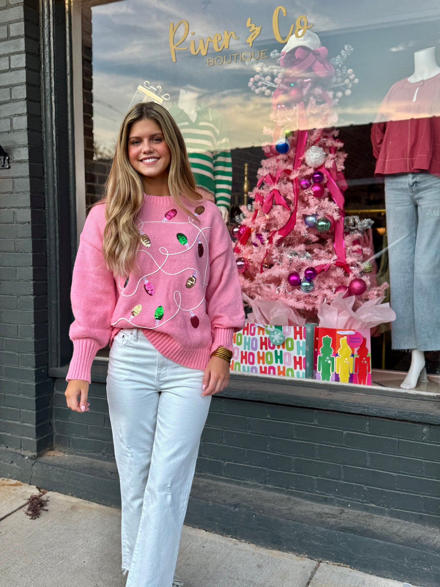 Christmas Lights Sweater