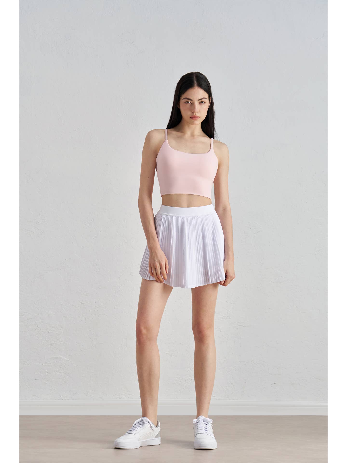 Twist Back Tank in Pink