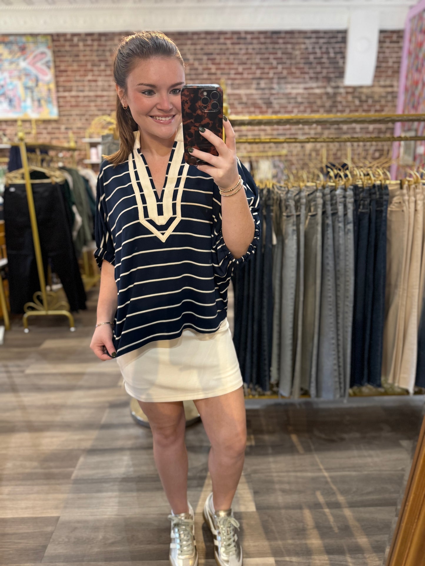 Jordan Top in Navy