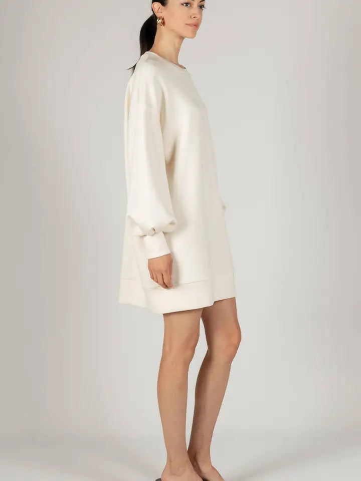 P. CILL Butter Modal Dropped Shoulder Dress