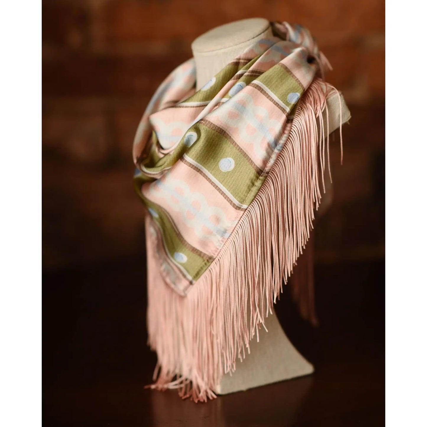 Dots and Stripes Scarf