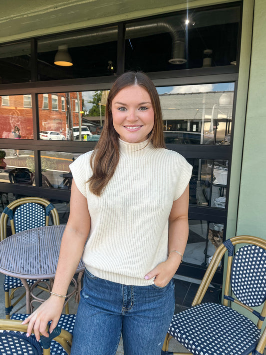 Sam Sweater in Ivory