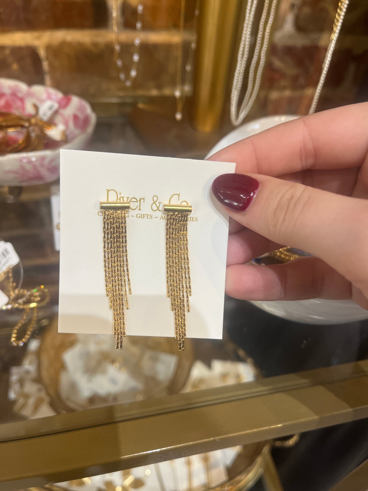 Sarah Dangle Earrings