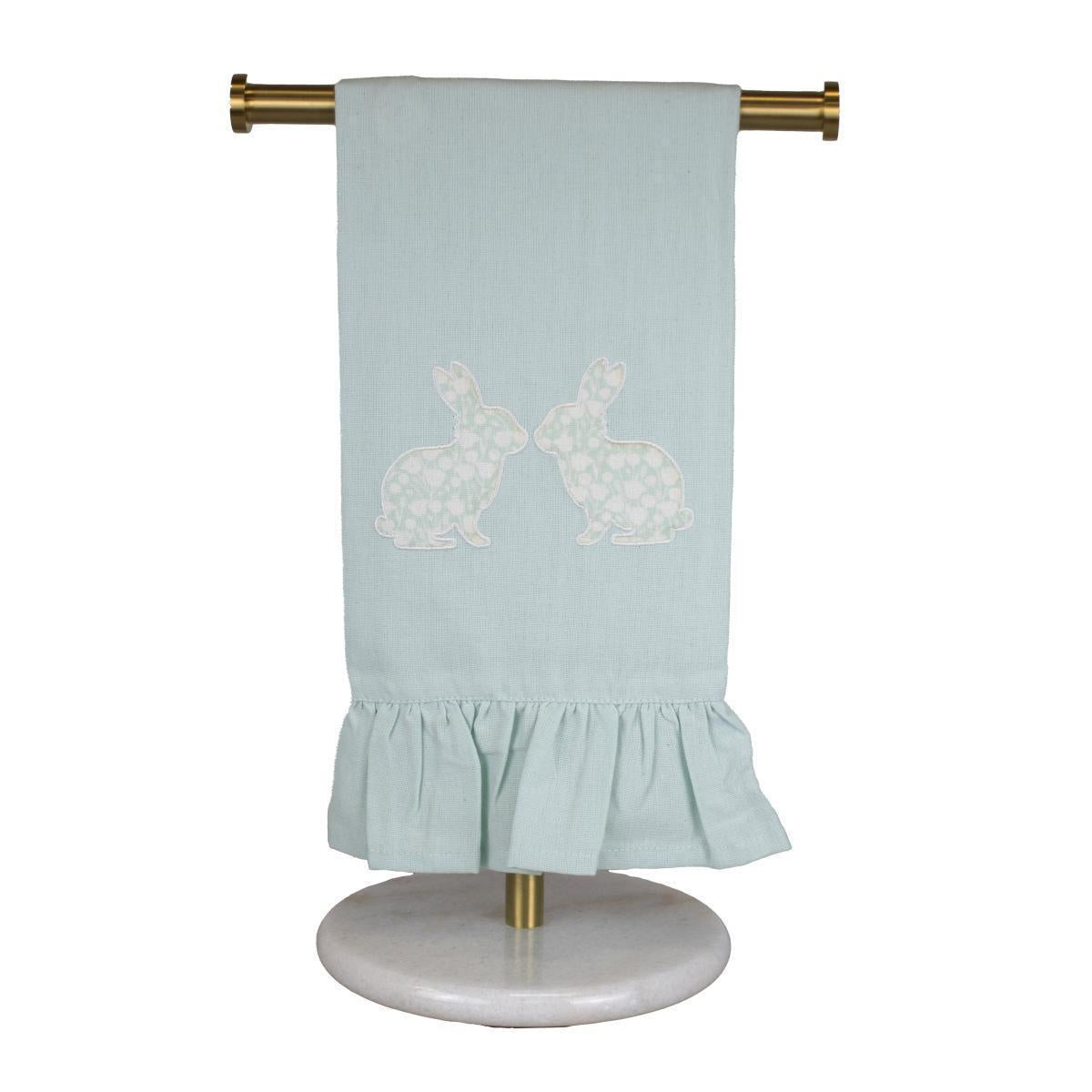 Aubrey Bunny Ruffle Hand Towel