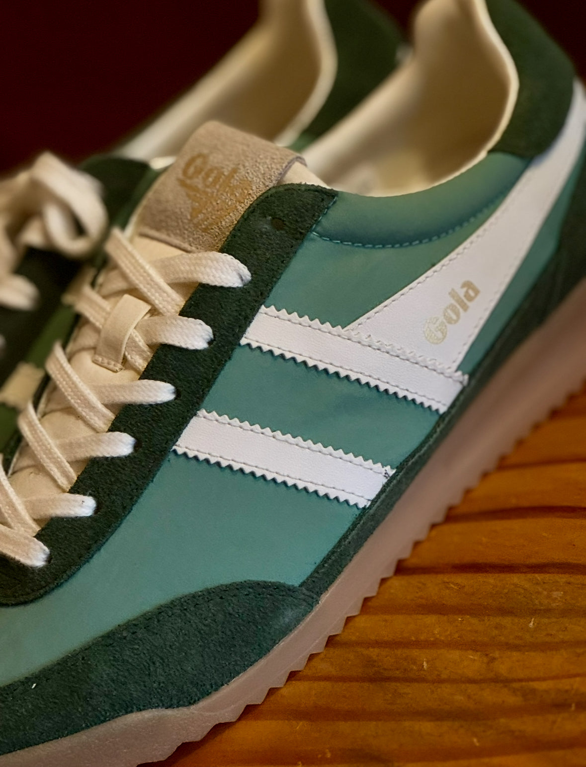 Gola Firefly Sneakers in Evergreen
