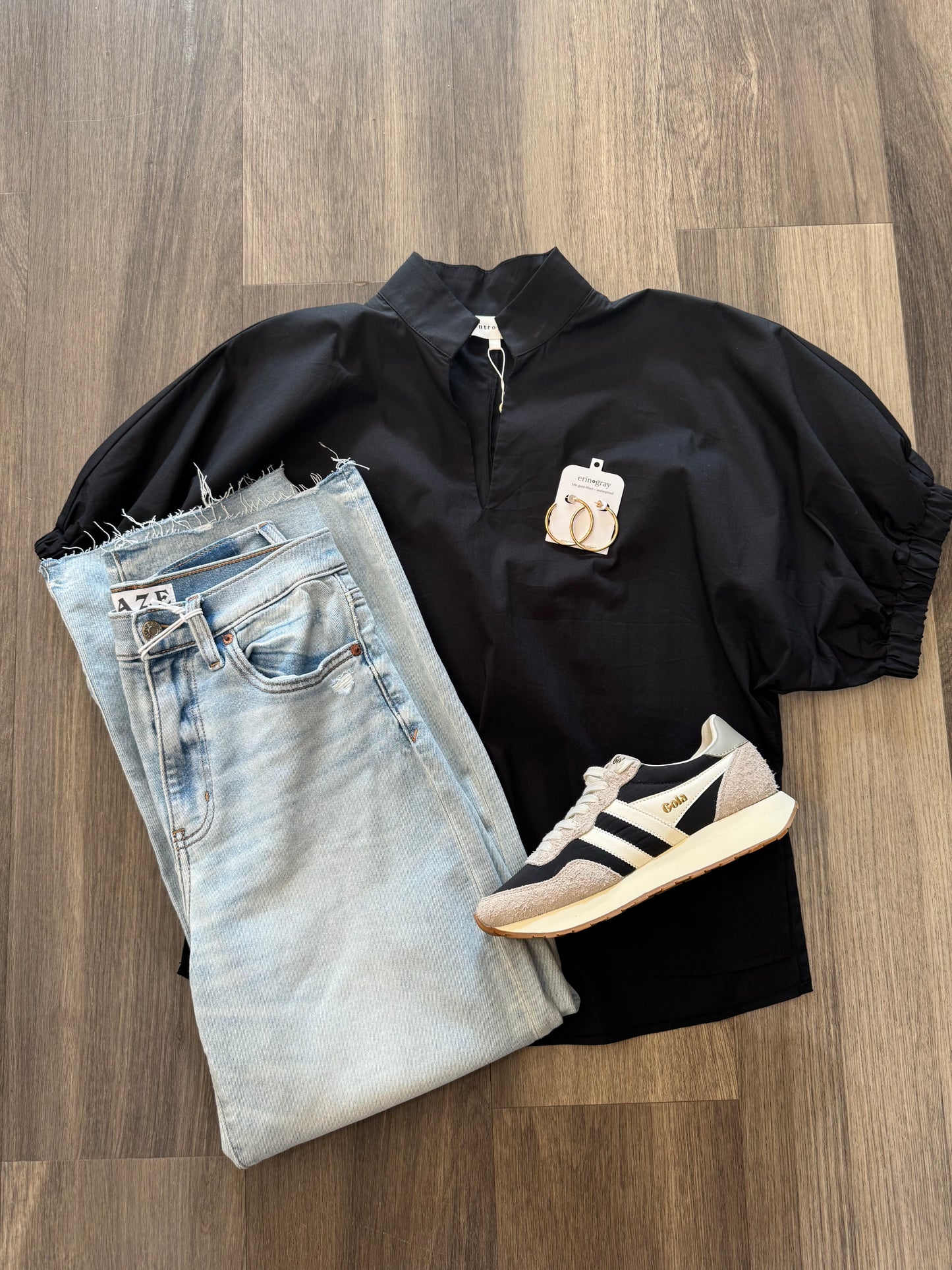 Savannah Top in Black