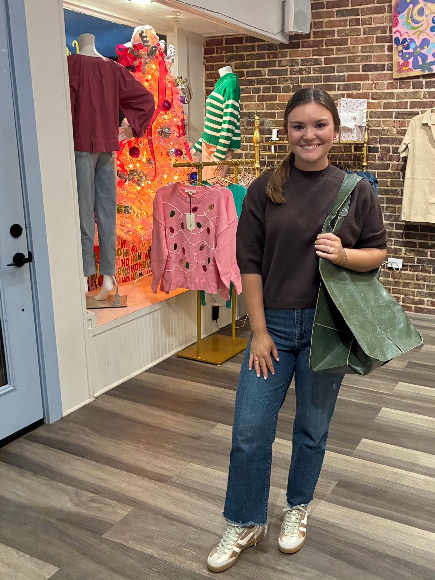 Macy Sweater in Brown