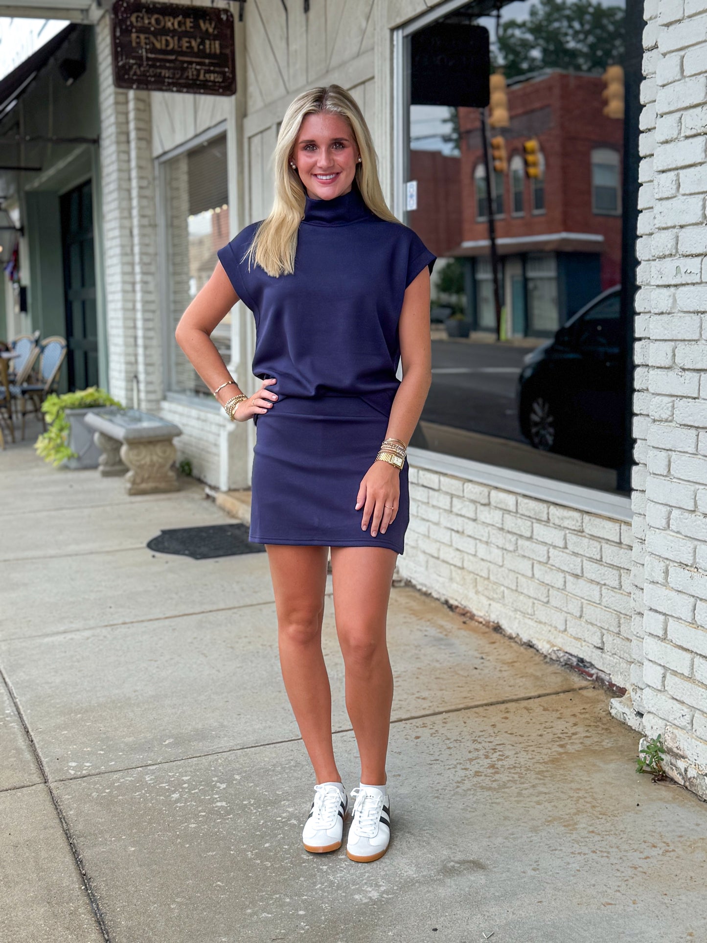 Sophia Skort in Navy