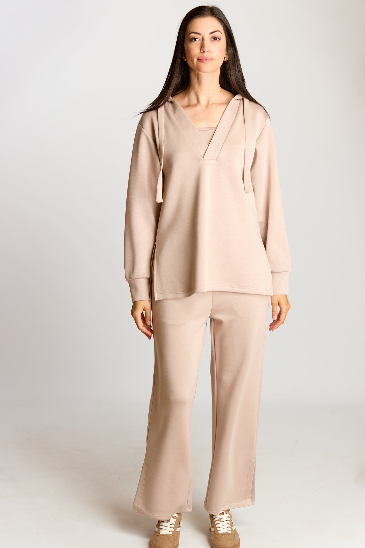 Butter Modal Hooded Tunic