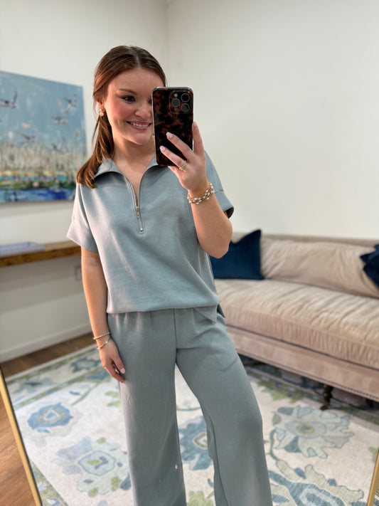Casey Set in Slate Blue