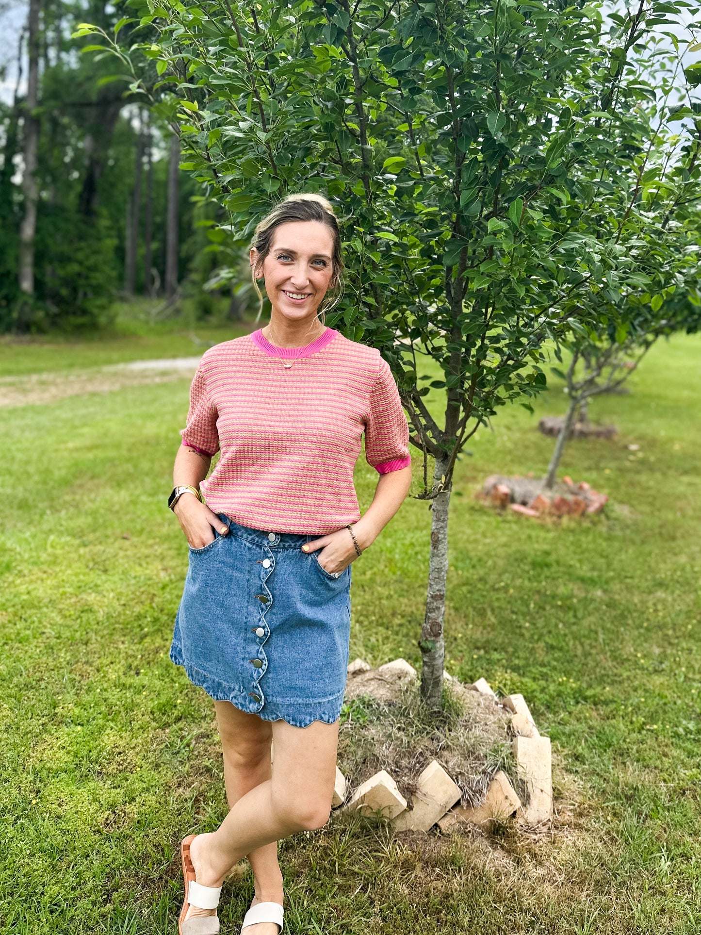 Alex Sweater in Pink