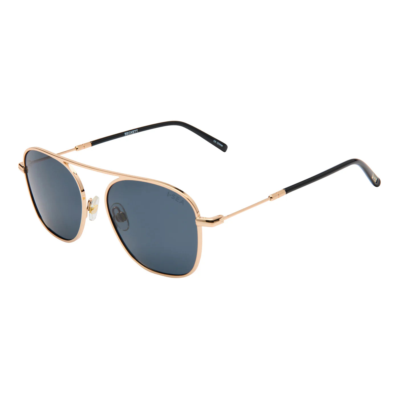 ISEA: Beckett Polarized Sunglasses Gold Smoke
