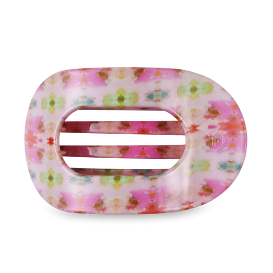 Laura Park Teleties Flat Round Clip- Giverny