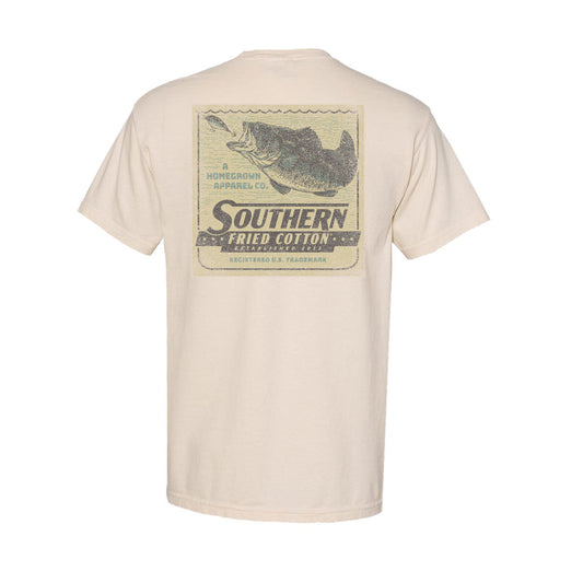 Old School Bass T-shirt in Ivory