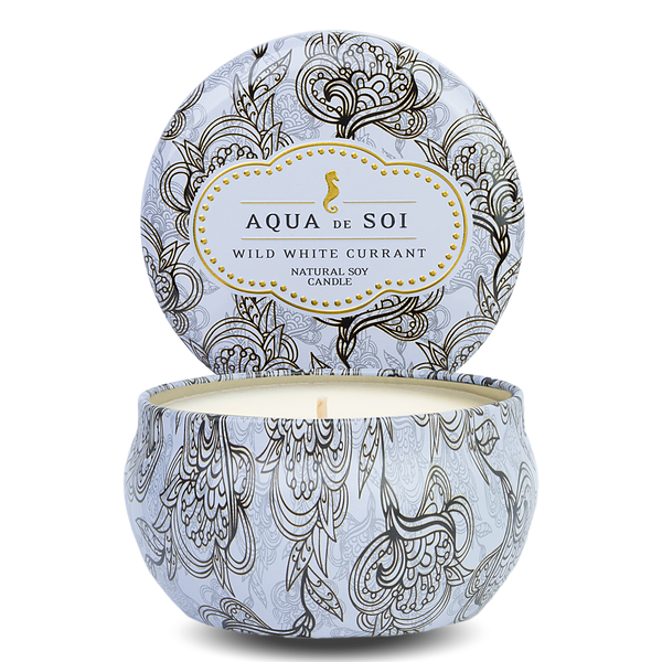 Wild White Currant 9oz Candle Tin