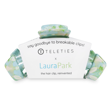 Laura Park Teleties Classic Hair Clip- Elephant Falls