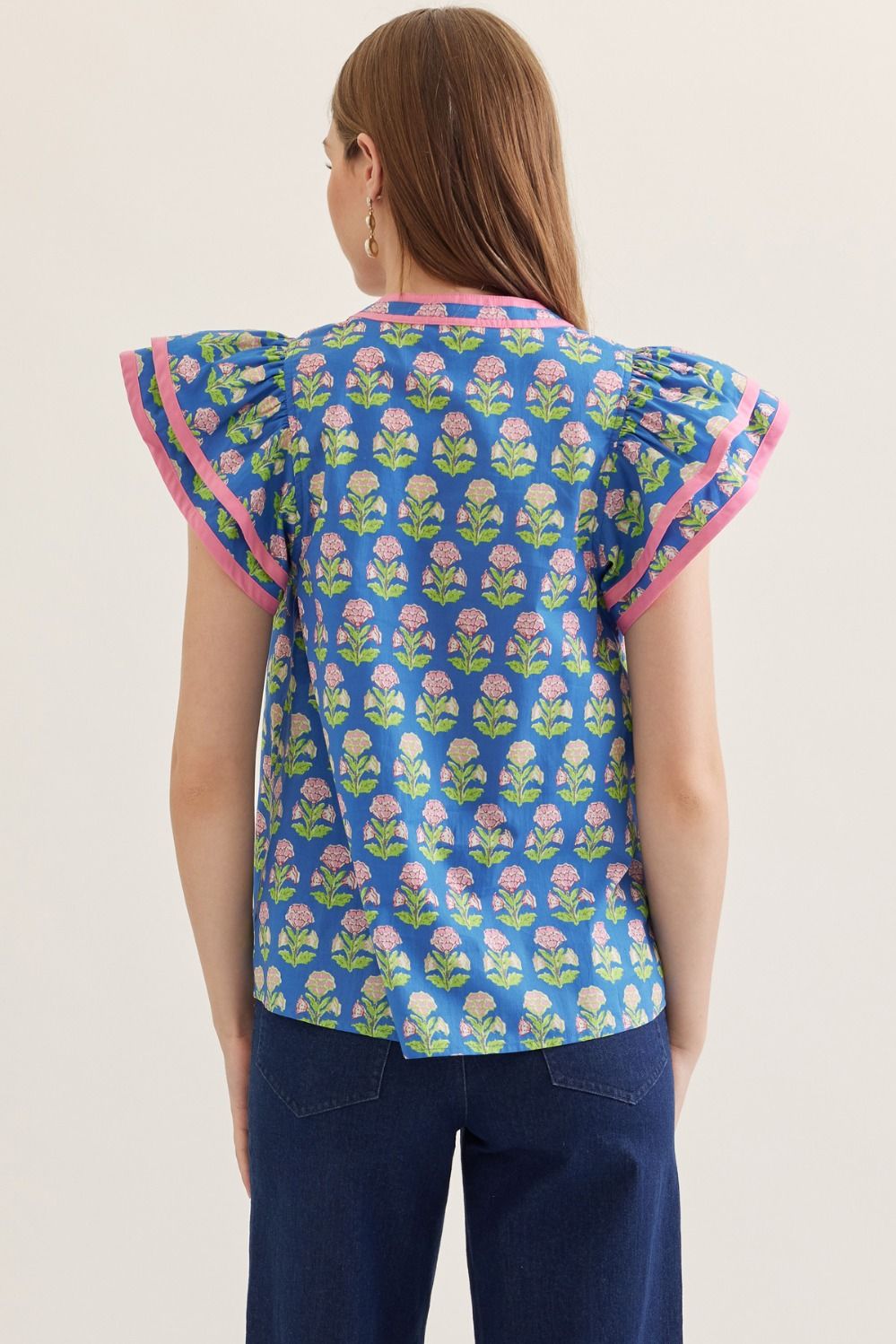 The Blue Willow Top