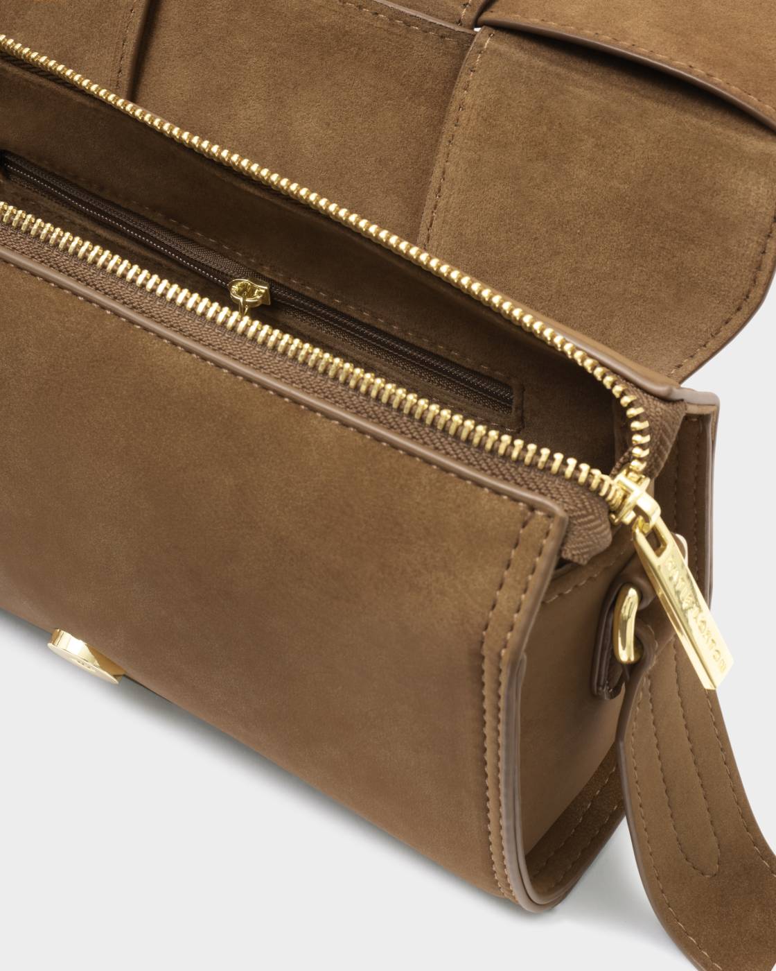 KL: Taya Suedette Crossbody Bag