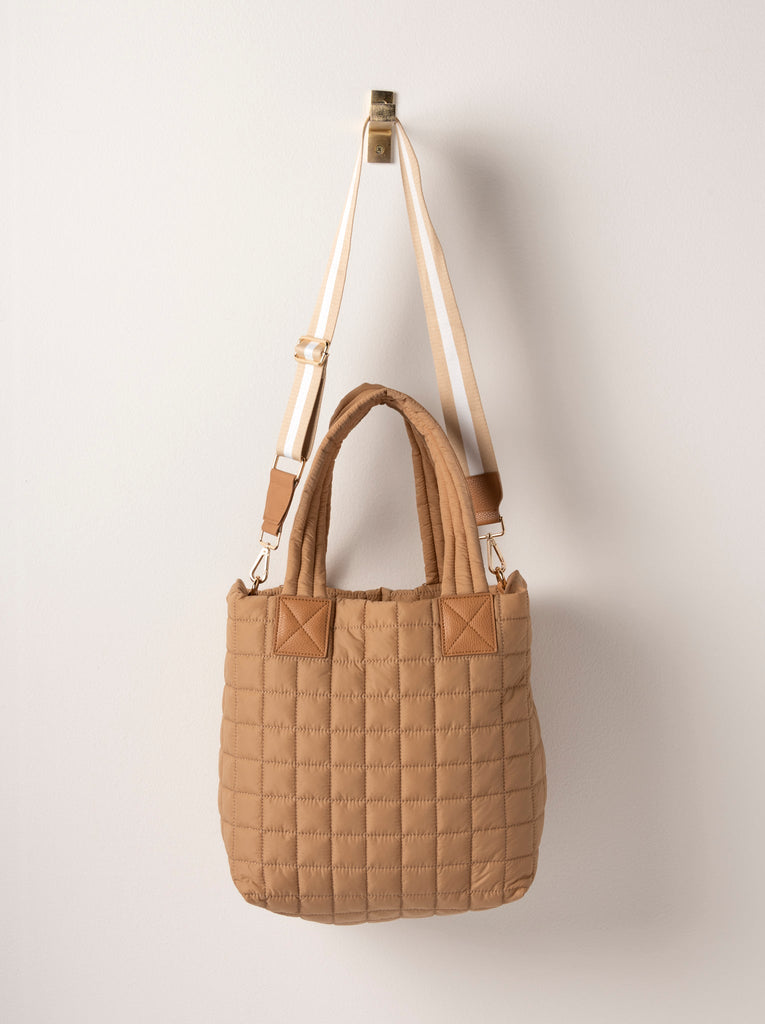 Ezra Tote in Tan