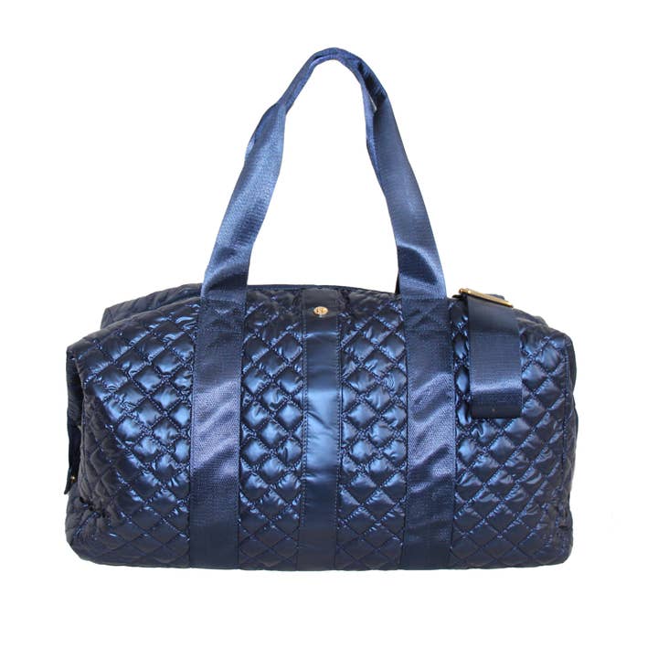 The Debra Diamond Weekender Bag- Sapphire
