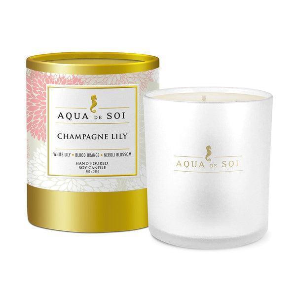 Champagne Lily Boxed Candle