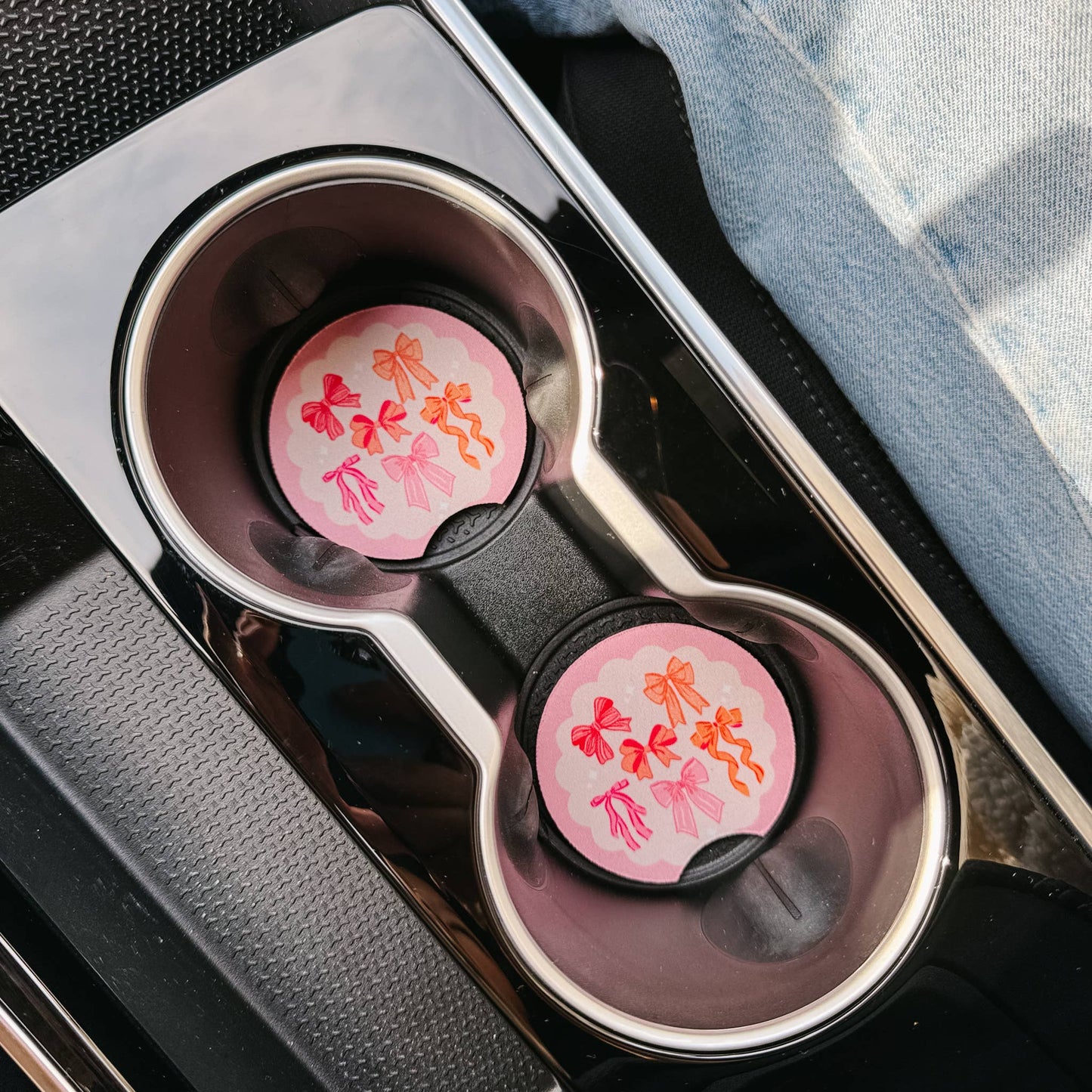 On the Road Car Coaster Set-Blushing Bows