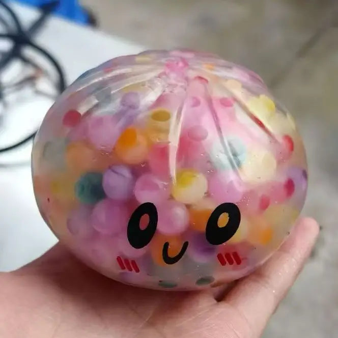 Viral Dumpling Color Beaded Pearls Squishy Fidget