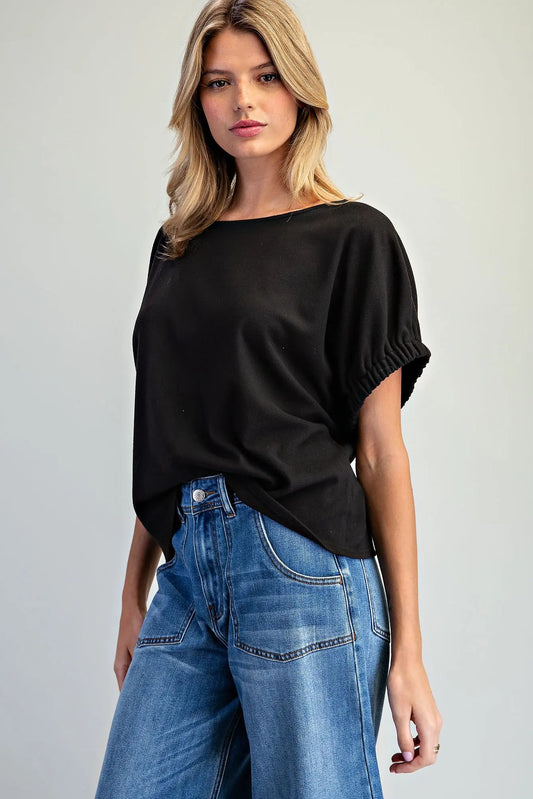 The Parker Top in Black