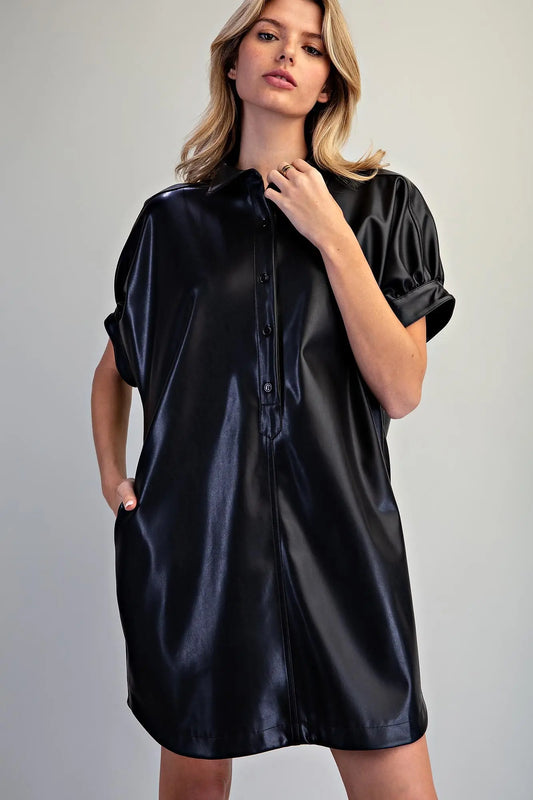 The Corrigan Dress in Black