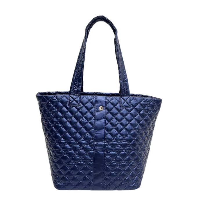 The Debra Diamon Tote- Saphhire