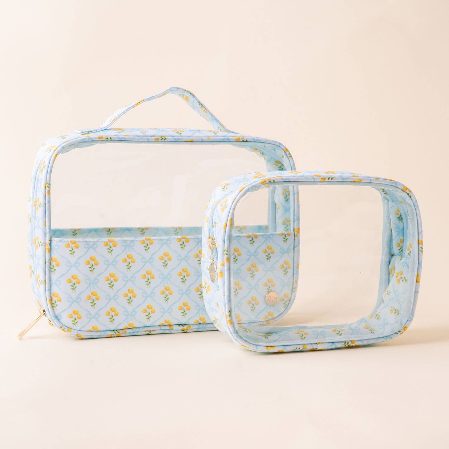 Marigold Lane Blue Cosmetic Bag Set