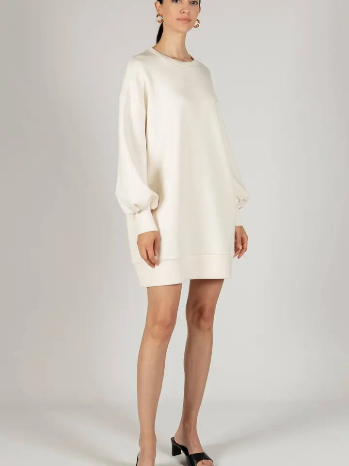 P. CILL Butter Modal Dropped Shoulder Dress