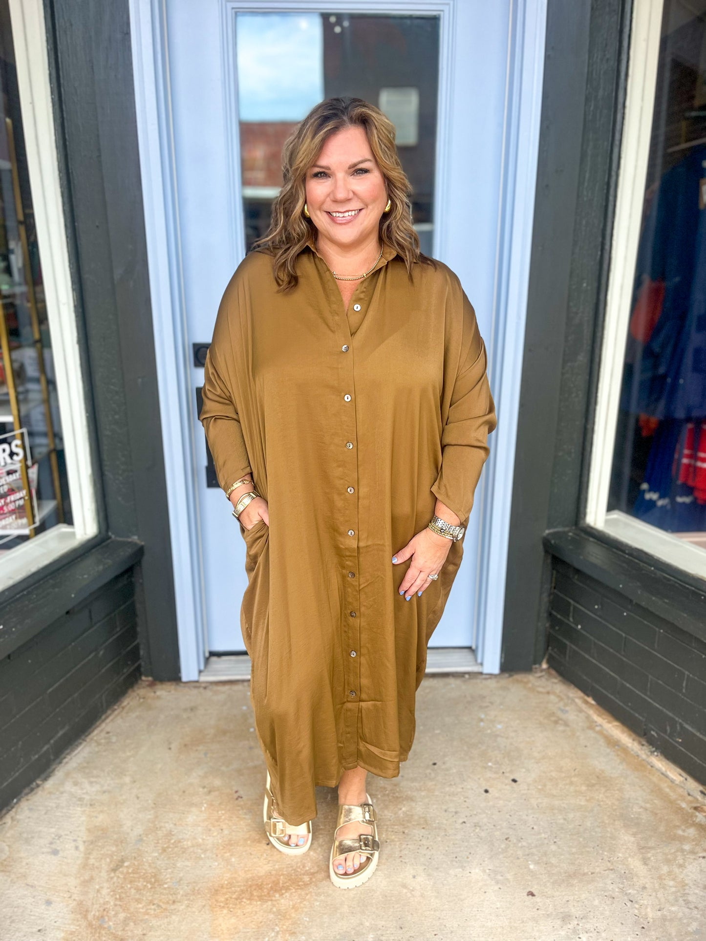 Tammy Dress in Olive