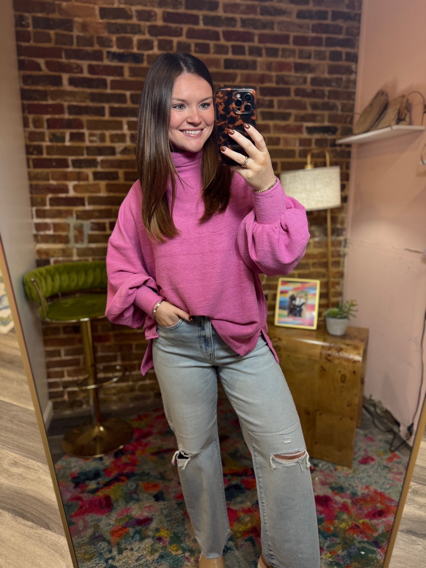 Jamie Sweater in Pink
