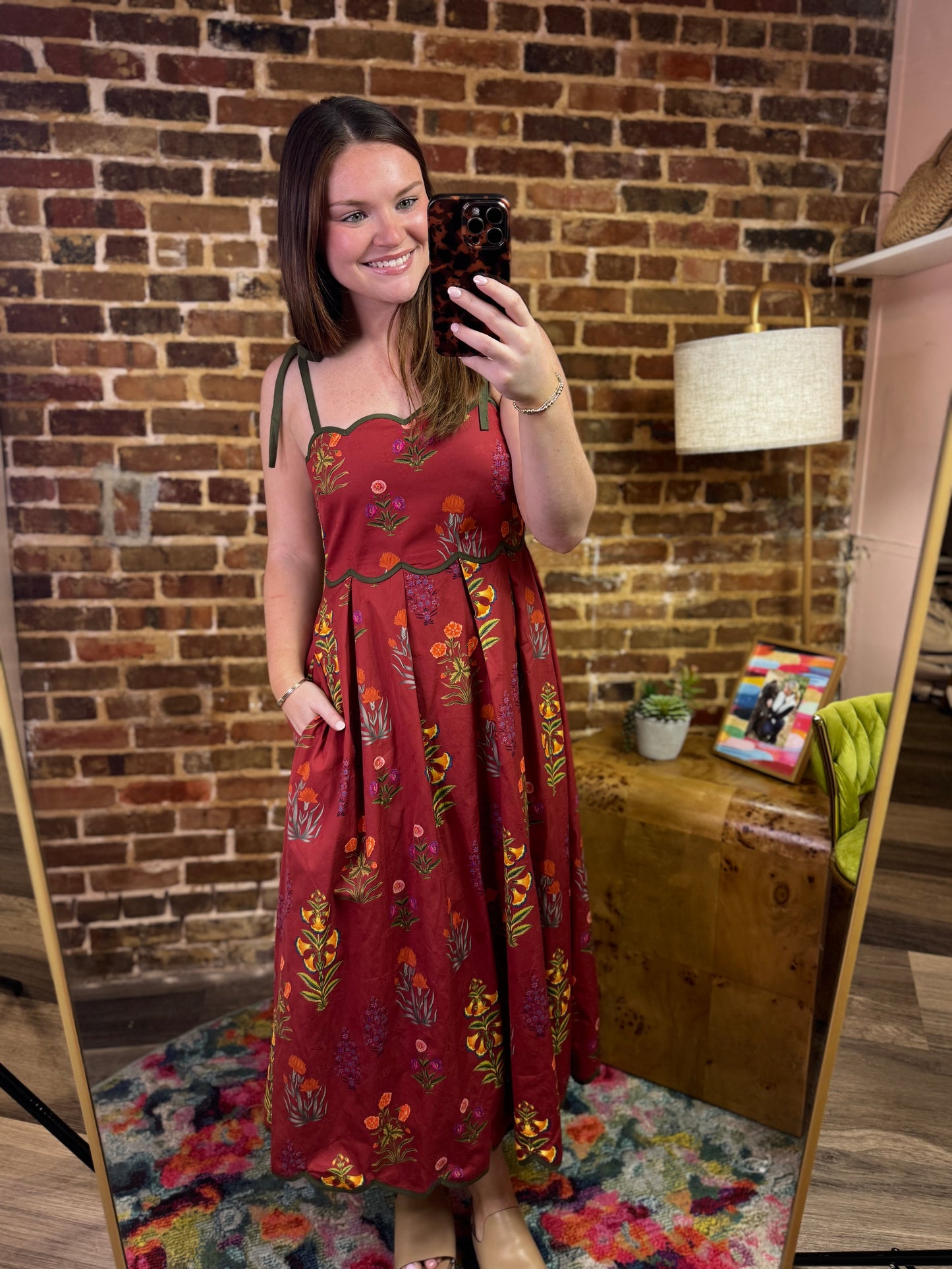 Megan Midi in Wine