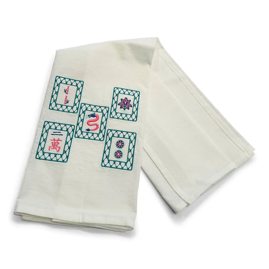 Tea Towel - Mahjong Tiles