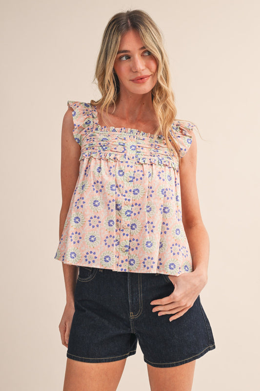 The Peachy Pop Top