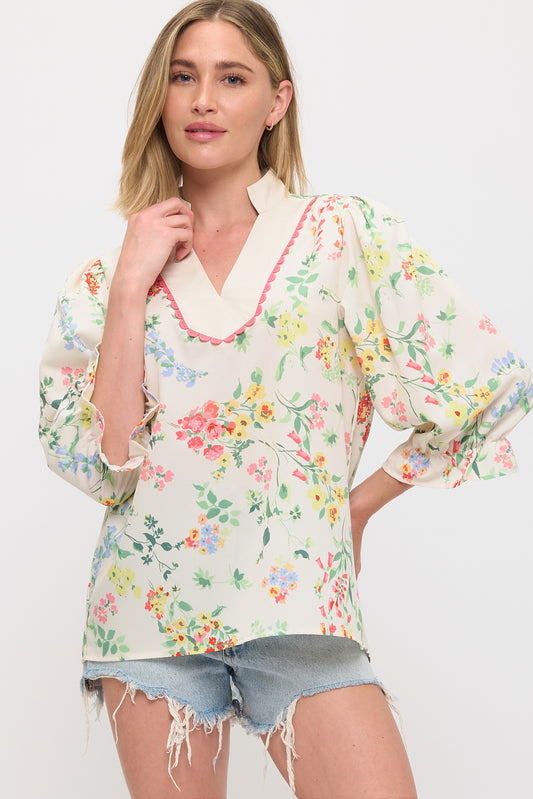 The Floral Daydream Top