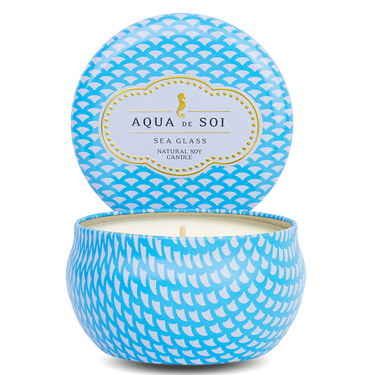 Sea Glass 9oz Candle Tin