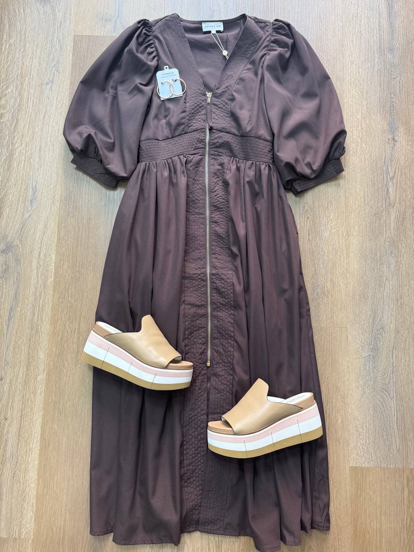 Miranda Midi in Brown