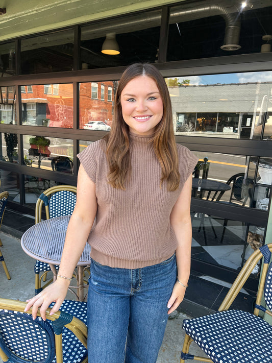 Sam sweater in Mocha