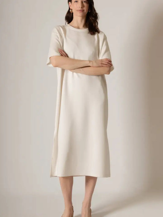 P. CILL Butter Modal Midi T-Shirt Dress