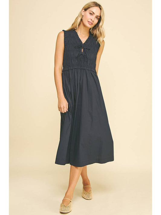 Peyton Midi in Navy