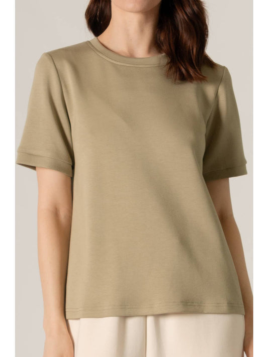 Gresham Top in Light Olive