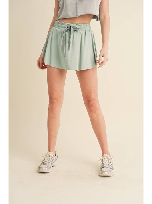 On Point Skirt in Sage
