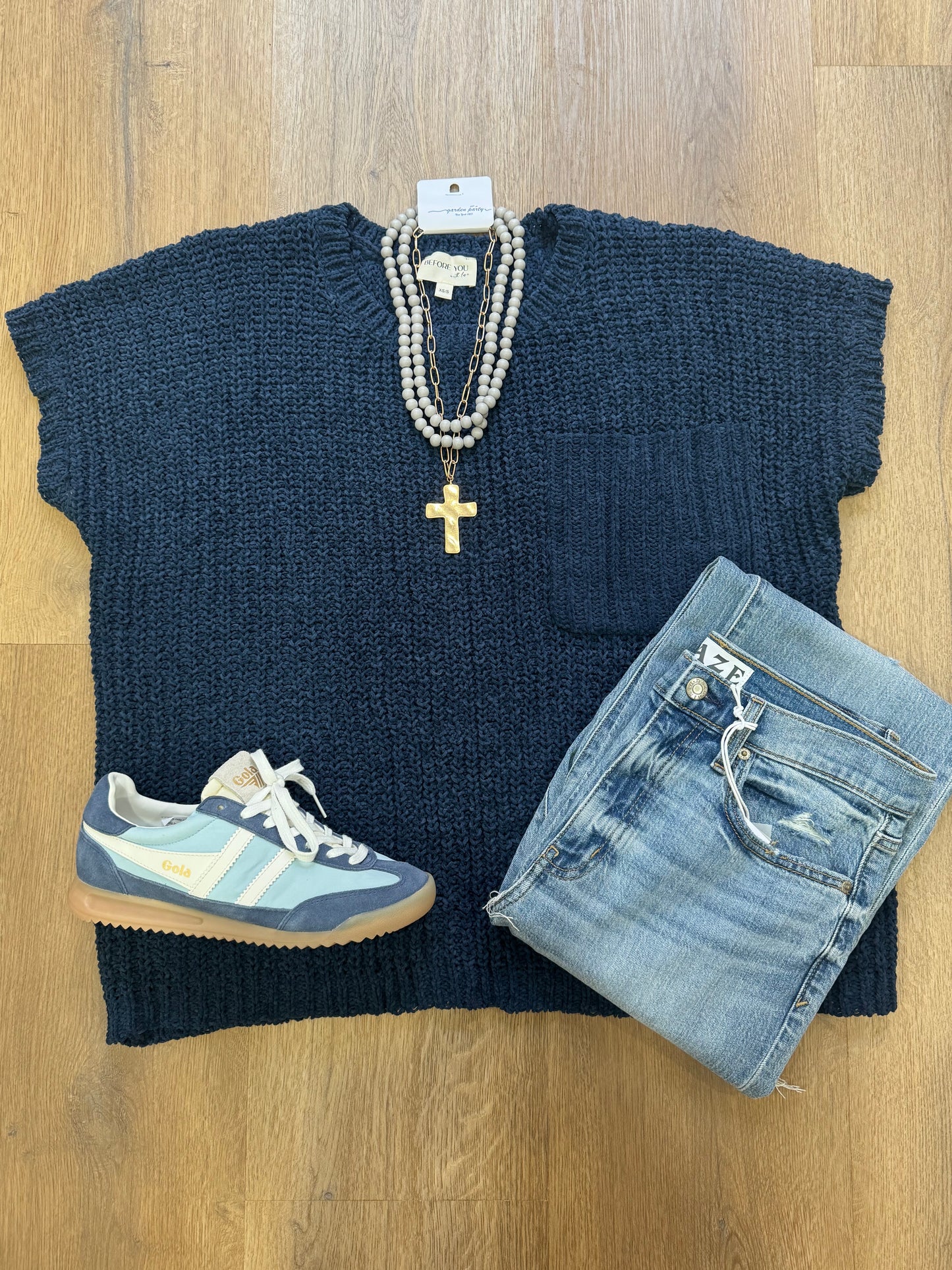Lola Sweater in Navy