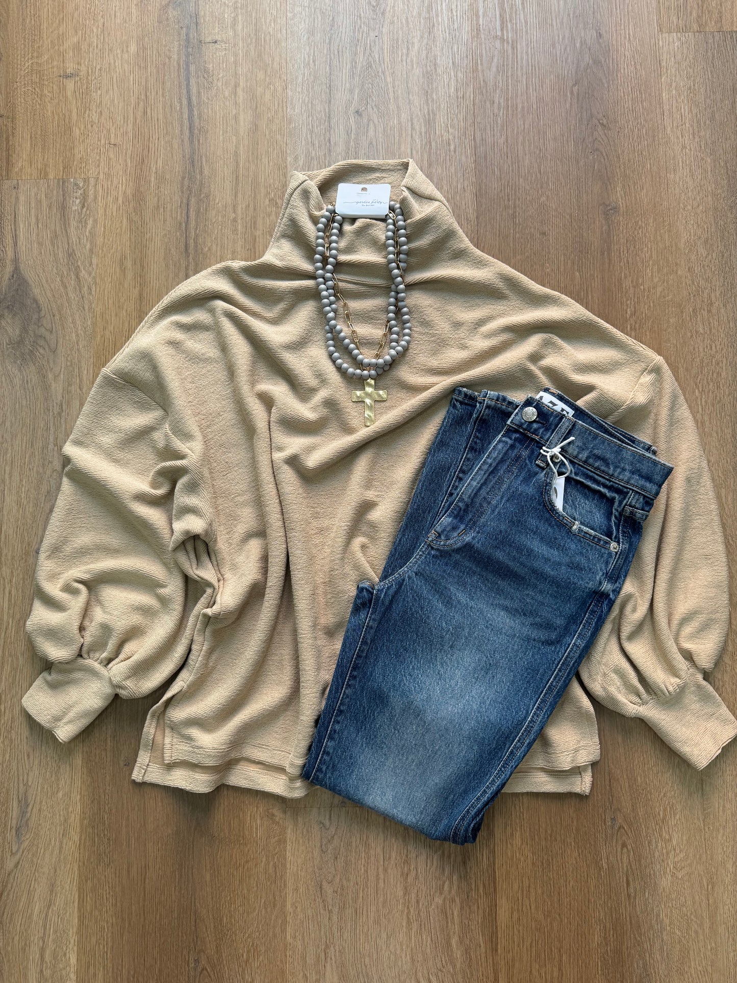 Jamie Sweater in Beige